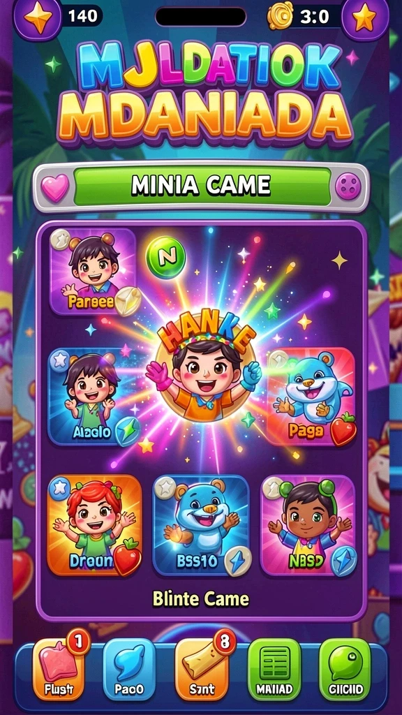 Level baru yang menantang untuk dijelajahi.