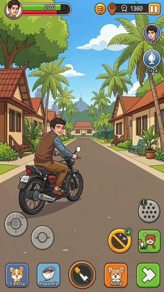 Beragam permainan kasino yang siap dimainkan.