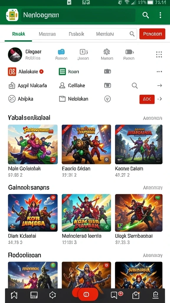Berbagai mini game seru untuk dimainkan.