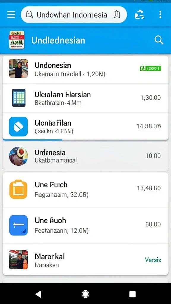 Layar utama ALISANRP dengan tampilan karakter yang memikat.