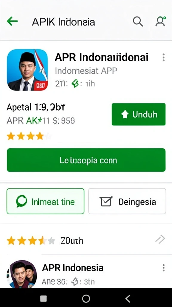 Tampilan antarmuka yang ramah pengguna.