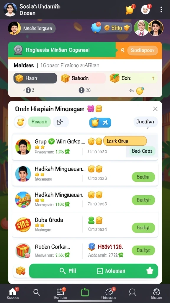 Tampilan antarmuka yang intuitif dan mudah digunakan.