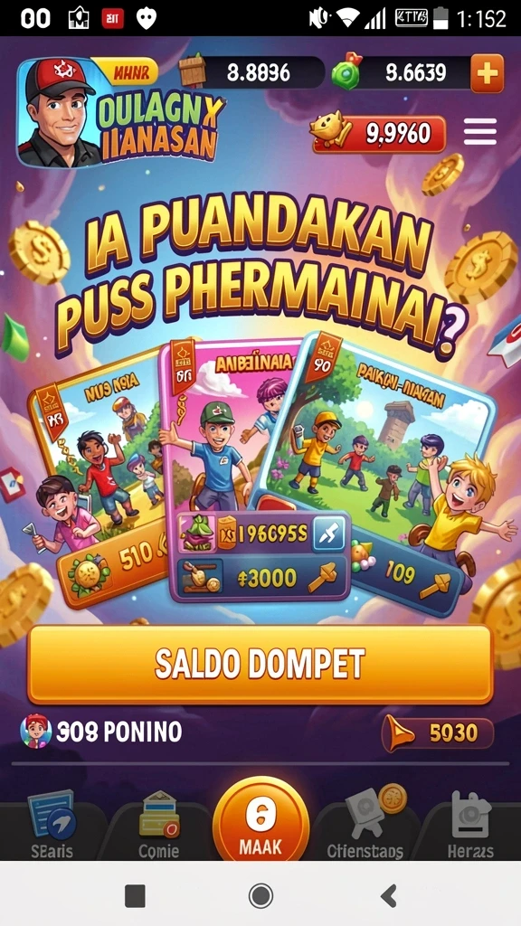 Screenshot menunjukkan momen menegangkan dalam pertempuran.