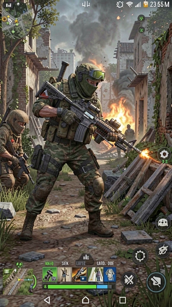 Grafik yang memukau dan gameplay yang seru.