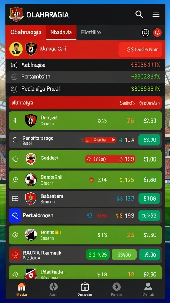 Berbagai mode permainan yang dapat dipilih.