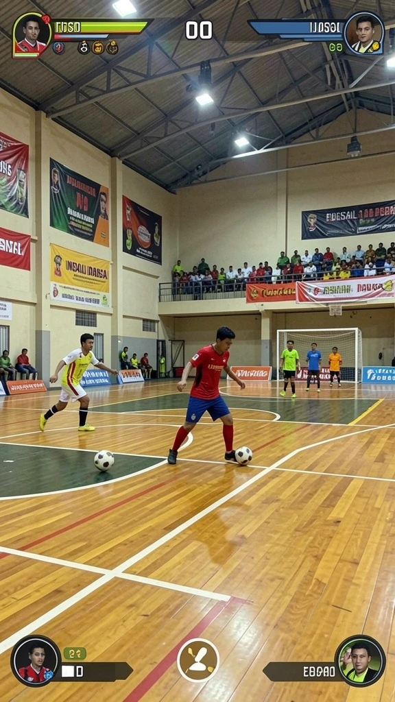 Tampilan awal permainan yang menarik dan mengundang.