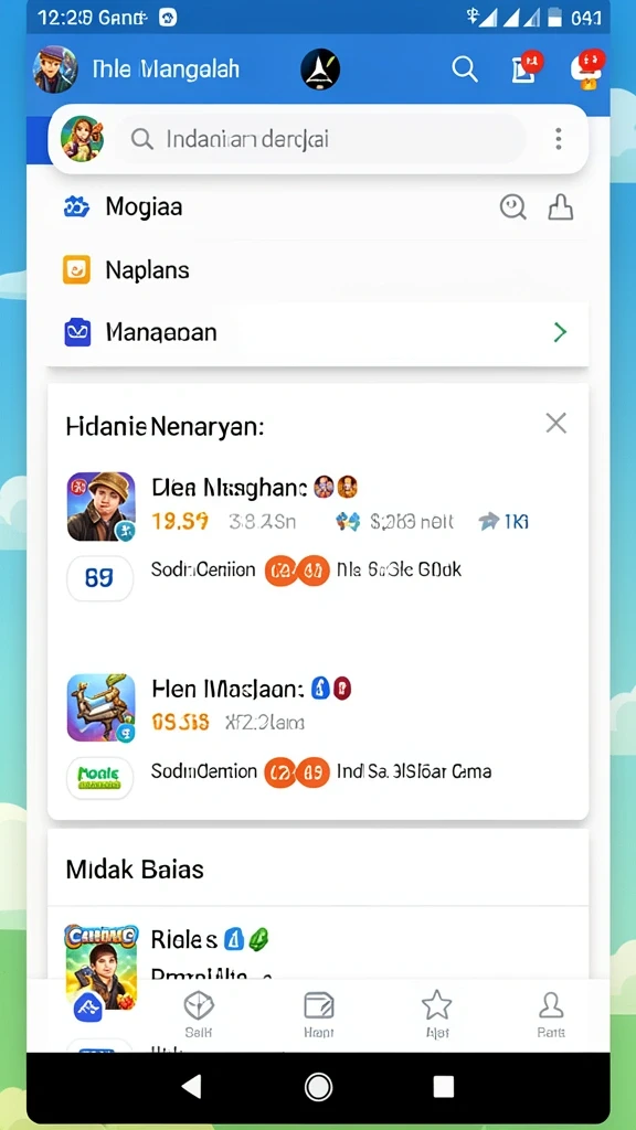 Tangkapan layar menampilkan grafis yang menakjubkan.