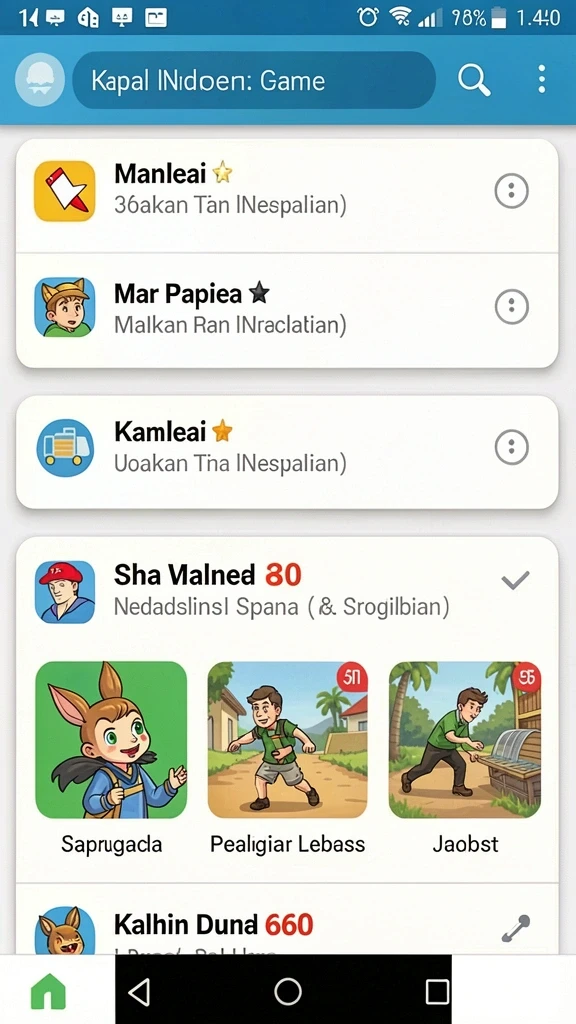 Fitur interaksi sosial untuk bersaing dengan teman.