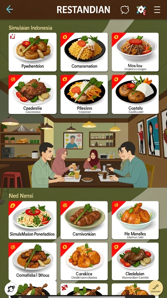 Gameplay yang seru dengan berbagai tantangan.