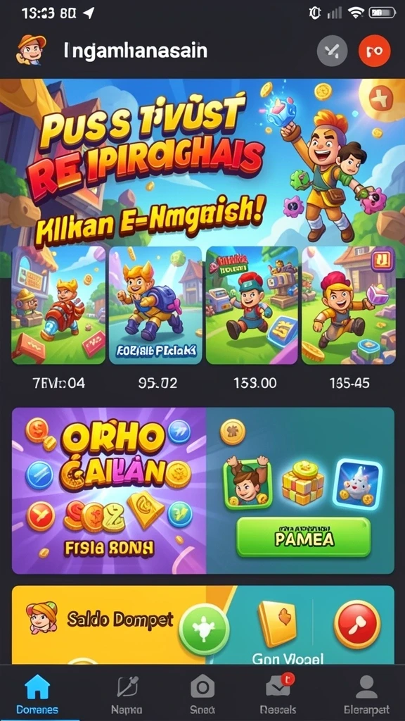 Beragam pilihan permainan slot yang seru dan menghibur.