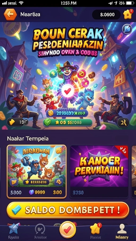 Fitur live draw yang membuat permainan semakin mendebarkan.