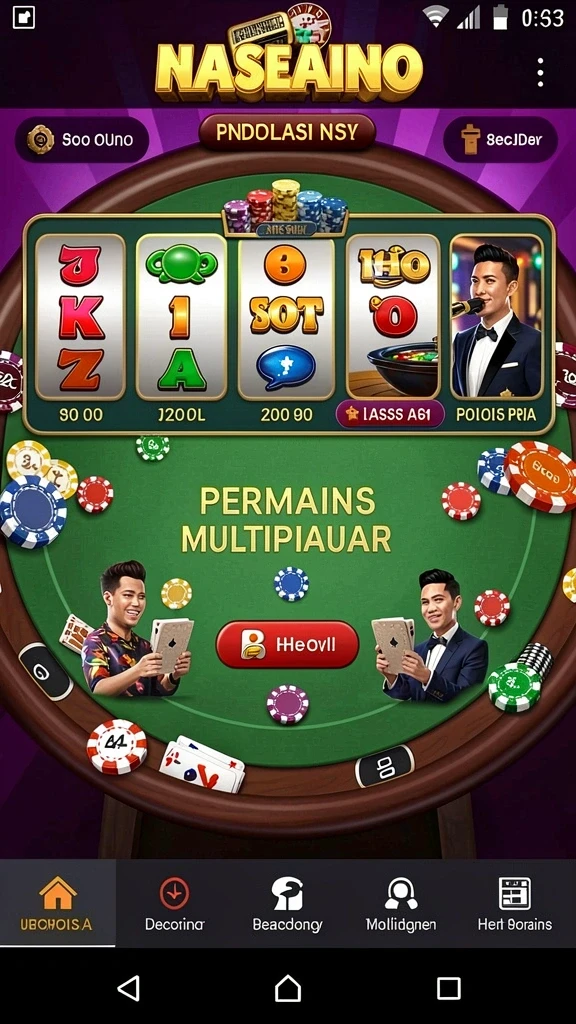Tampilan grafis yang memukau dalam permainan.