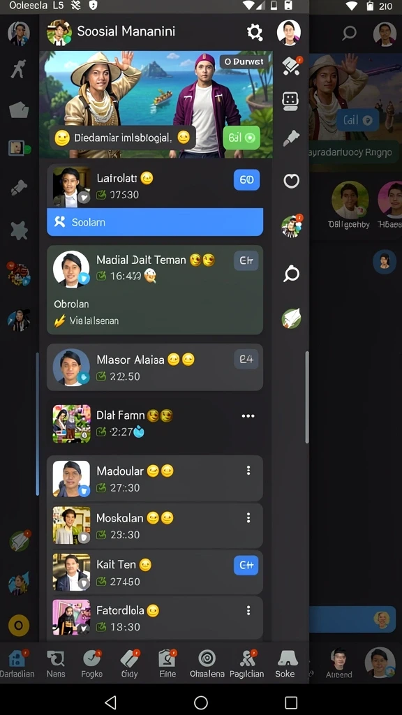 Tampilan antarmuka yang menarik dan user-friendly.