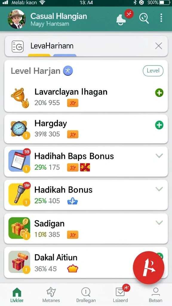 Tangkapan layar menampilkan karakter utama di lingkungan fantastis.