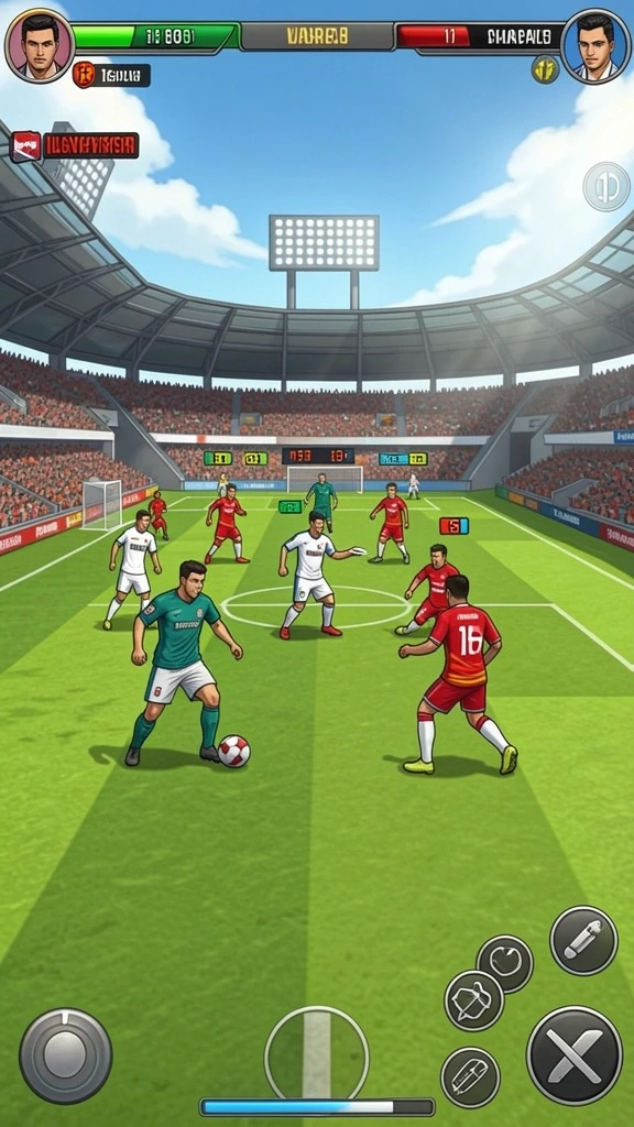 Gambaran fitur multiplayer yang memperlihatkan kerja sama antar pemain.