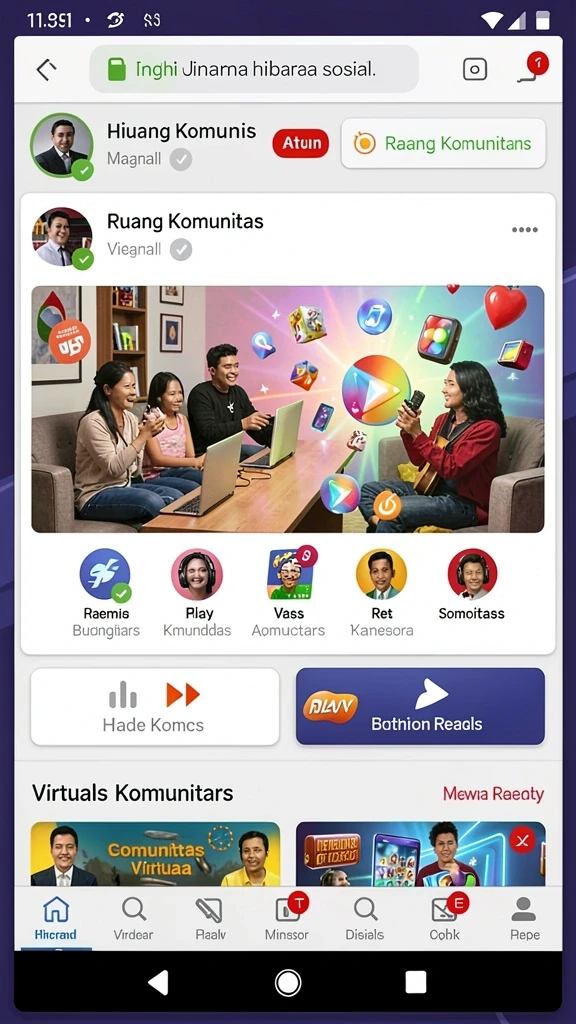 Komunitas pemain yang aktif dan bisa saling berbagi strategi.