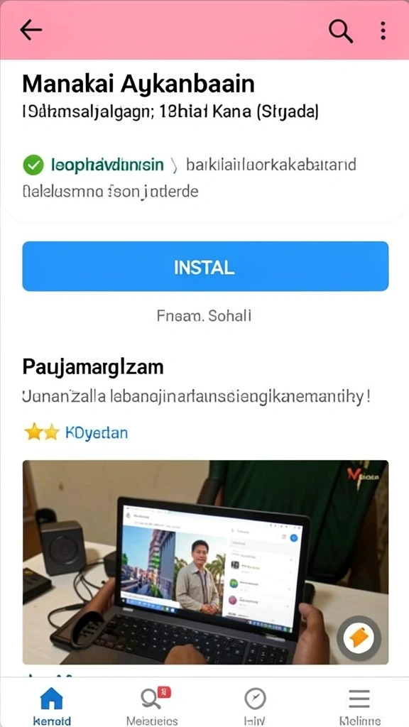 Tampilan antarmuka yang menarik dan intuitif.