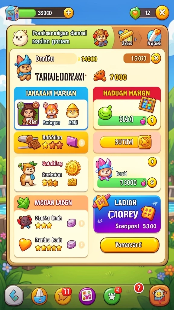Tampilan antarmuka yang modern dan user-friendly.