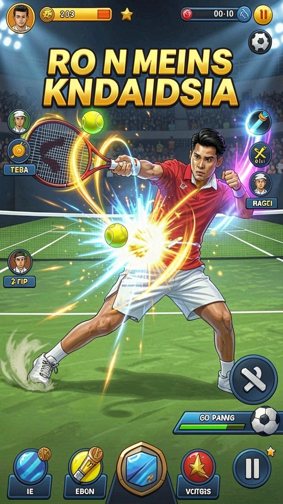 Tampilan menarik dari tema slot terbaru.