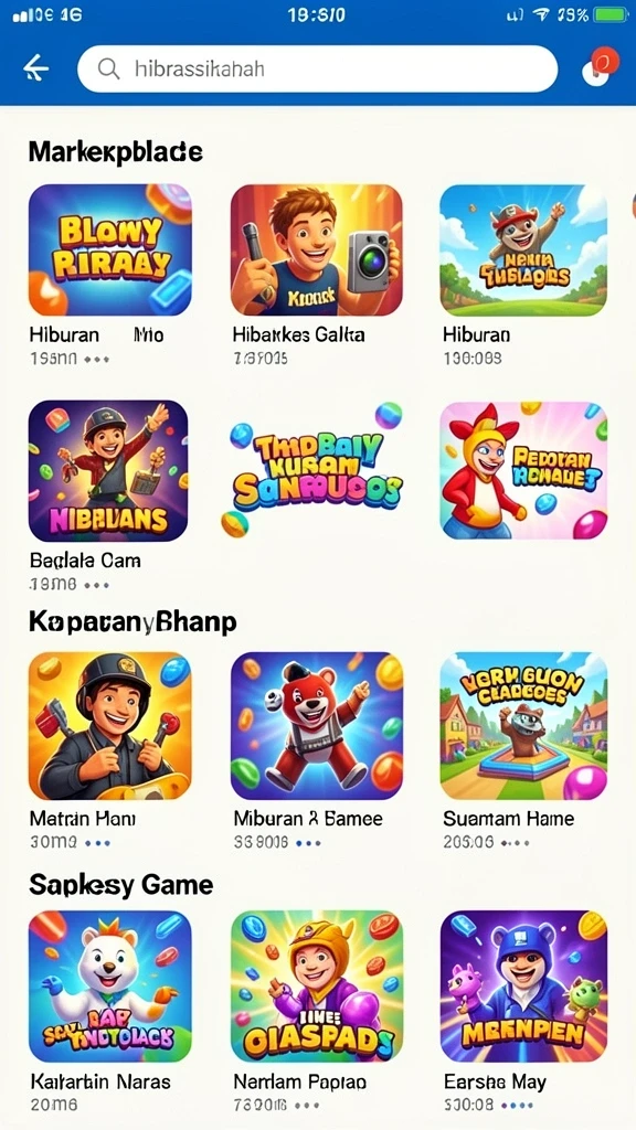 Tampilan visual yang memukau saat menjelajahi dunia V21.