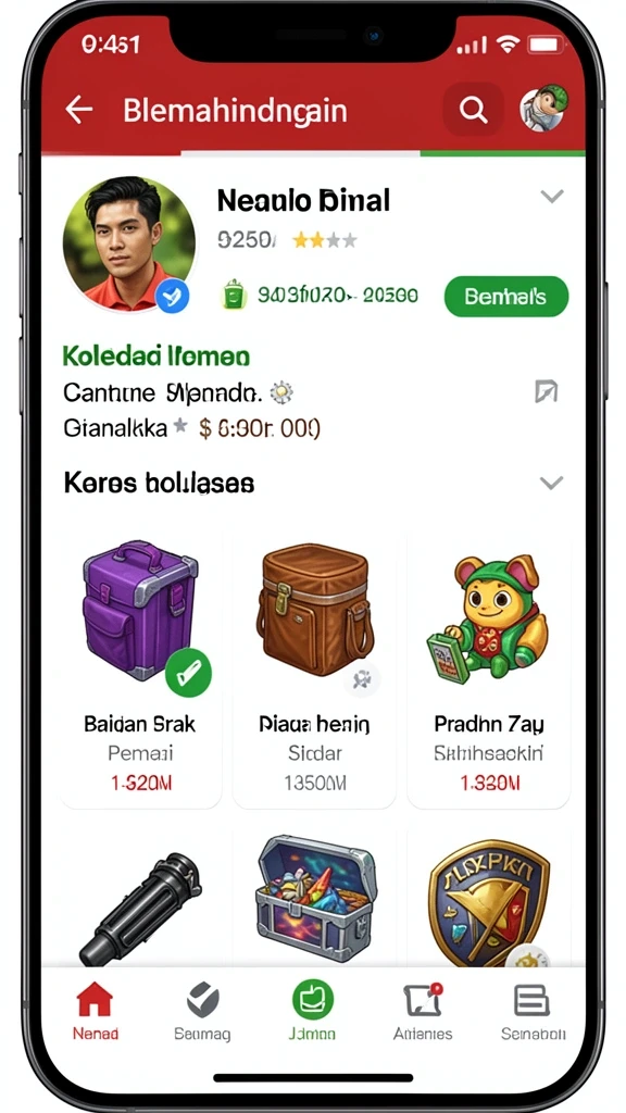 Pemandangan yang menakjubkan di level terbaru.